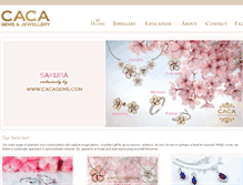 Tablet Screenshot of cacagems.com